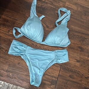 Calzedonia Light Blue Bikini Set
